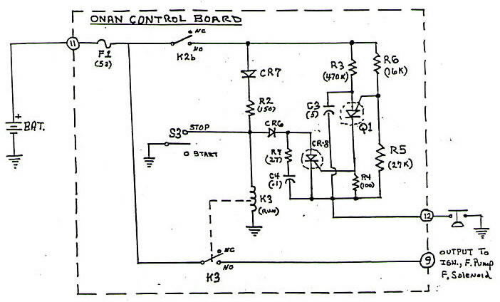 onan 4000 generator parts diagrams