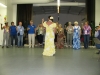 Women learning a Hawaiian dance